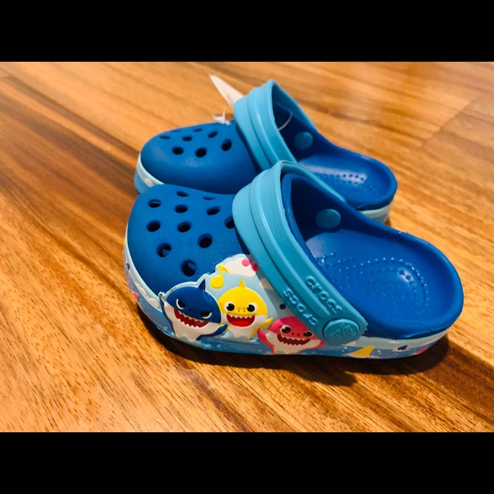 Baby Shark Toddler Crocs